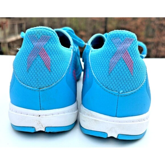 Adidas X Speedflow.3 Mens Indoor Soccer Shoes Size 10 Sky Rush Pink White GW7489 - Picture 4 of 16
